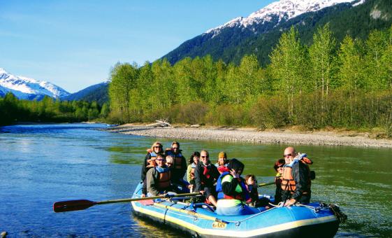 Taiya River Raft Float Day Tour in Skagway, Alaska