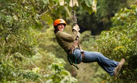 Jungle Zip Line Day Trip in the Mountains of Belize