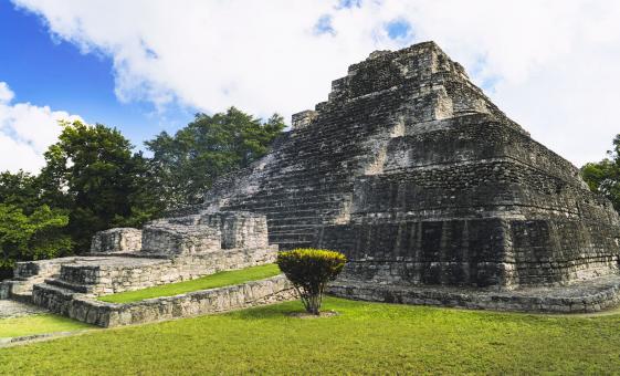Chacchoben Mayan Ruins History in Costa Maya Region of the Lakes