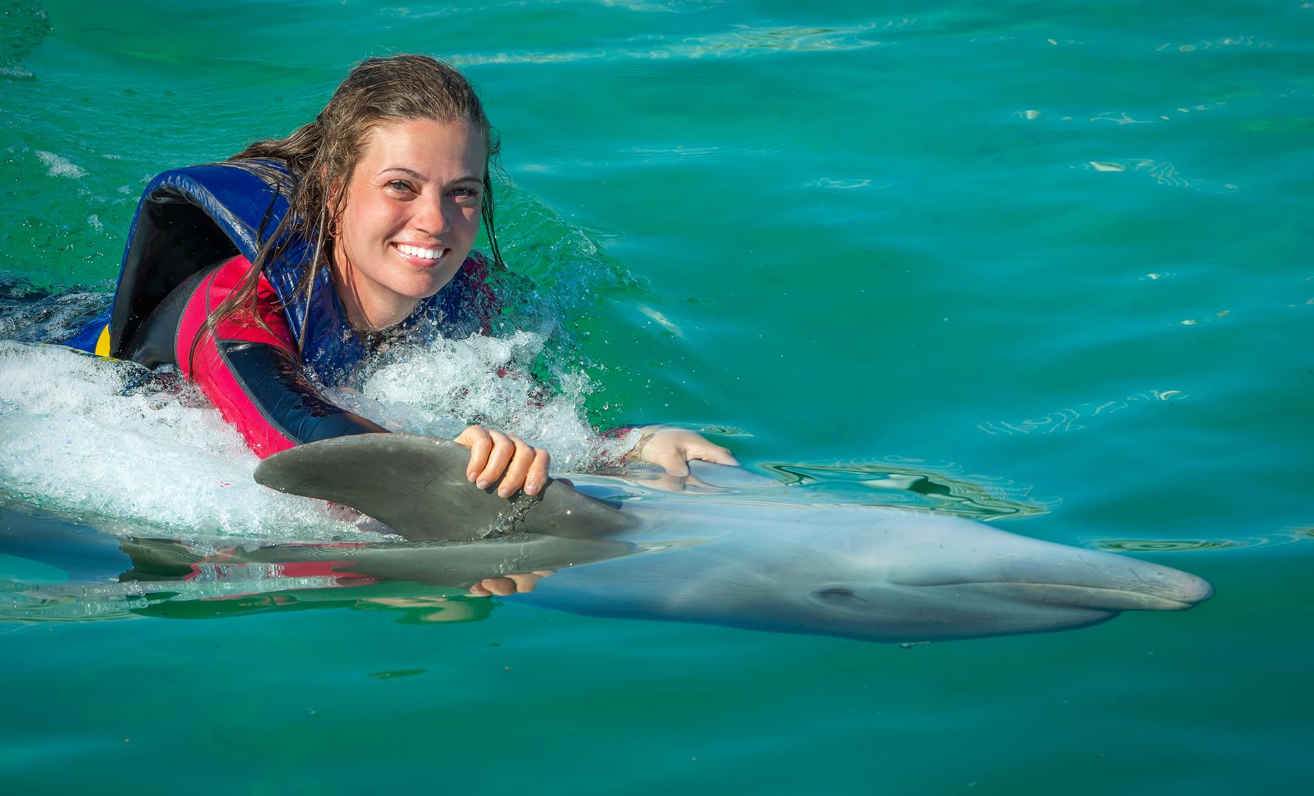 Atlantis Dolphin Cay Deep Water Swim with Aquaventure & Lunch Cruise Excursion | Nassau Day Tours
