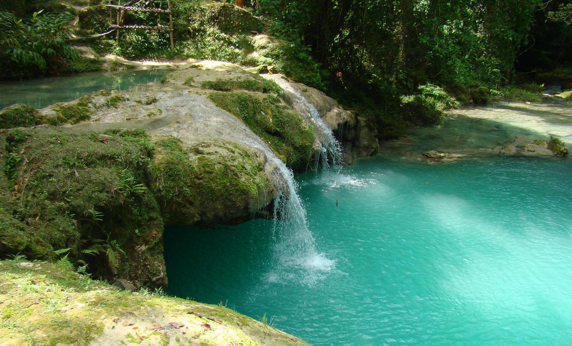 Blue Hole and Dunn's River Falls