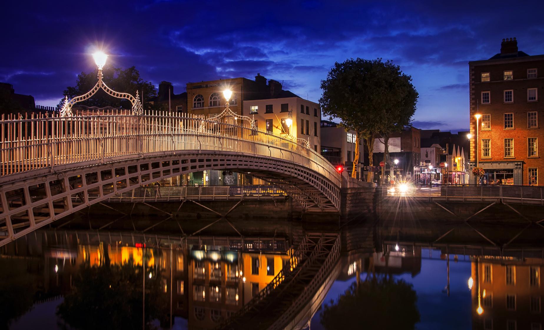 Dublin City by Night