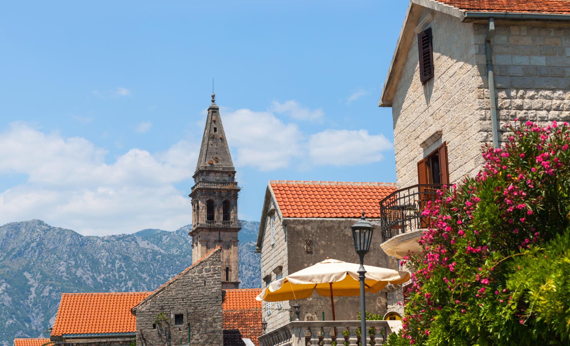 Town of Perast by Land