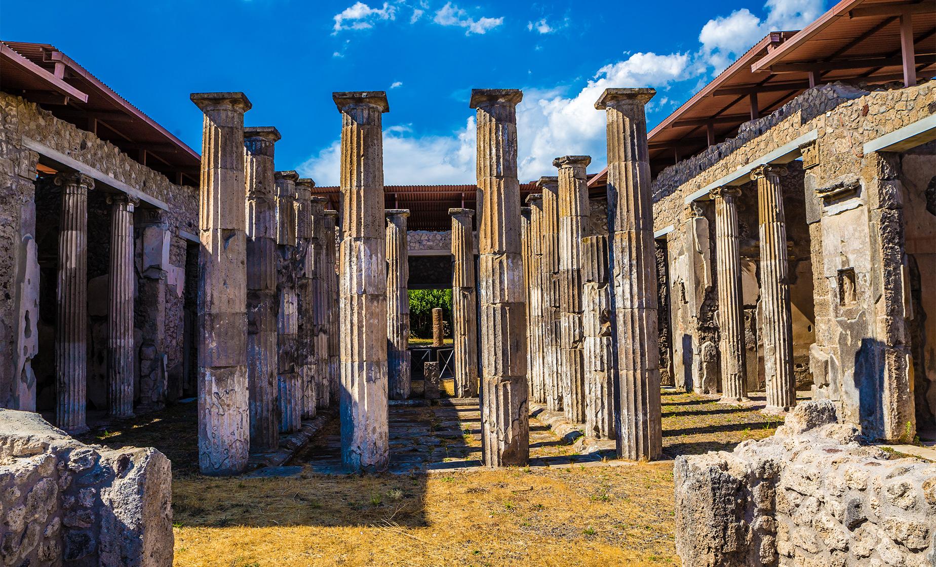 Fascinating Herculaneum & Pompeii City Tour from Naples