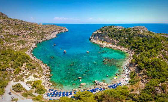 Cruise to Anthony Quinn, Kallithea and Traganou Caves
