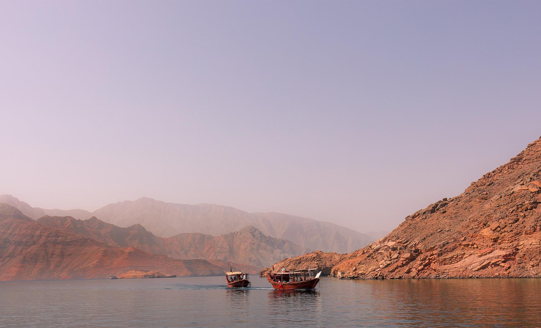 Spectacular Dhow Cruise to the Fjords with Dolphin Watch and Snorkeling