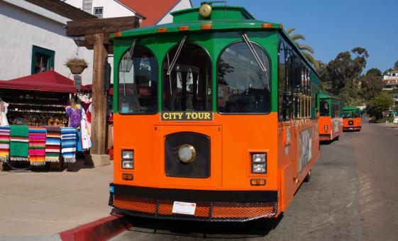 Hop On & Off Trolley Tour in San Diego (Historic Gaslamp Quarter, Coronado Ferry Landing)