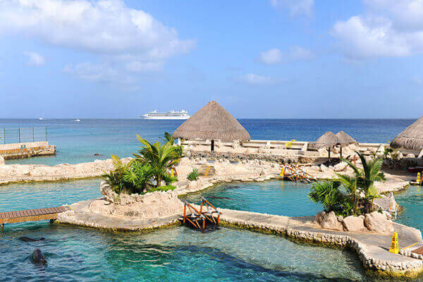Cozumel cruise excursions to beach destination.