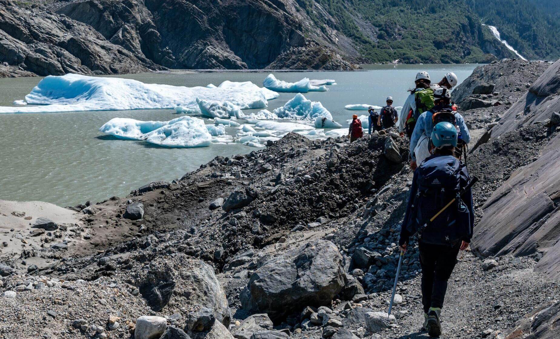 Hiking and Climbing Trek along Mendenhall Glacier Day Trip in Juneau