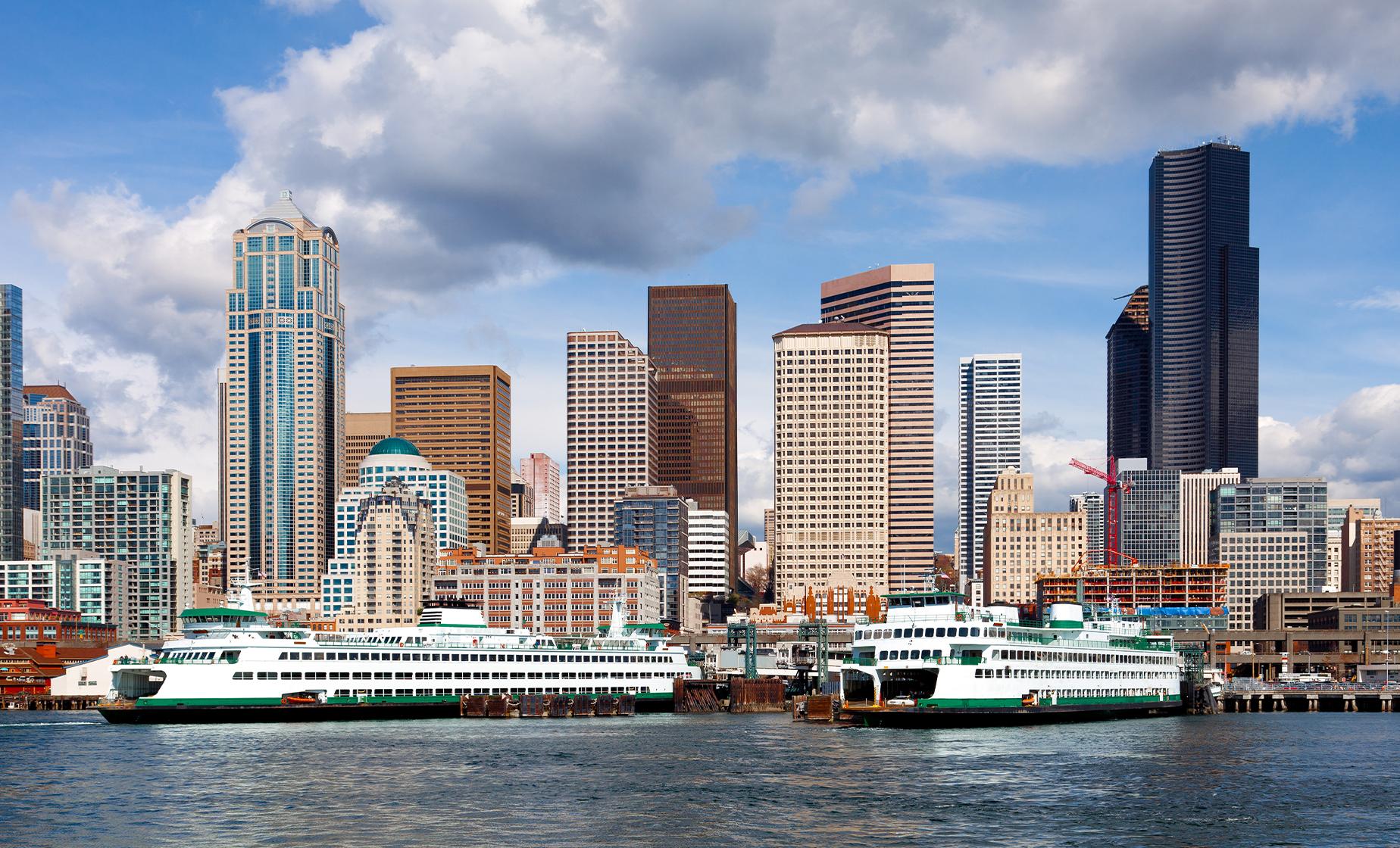 Passenger Ferry Service High-Speed From Seattle to Victoria, BC (Low Season)