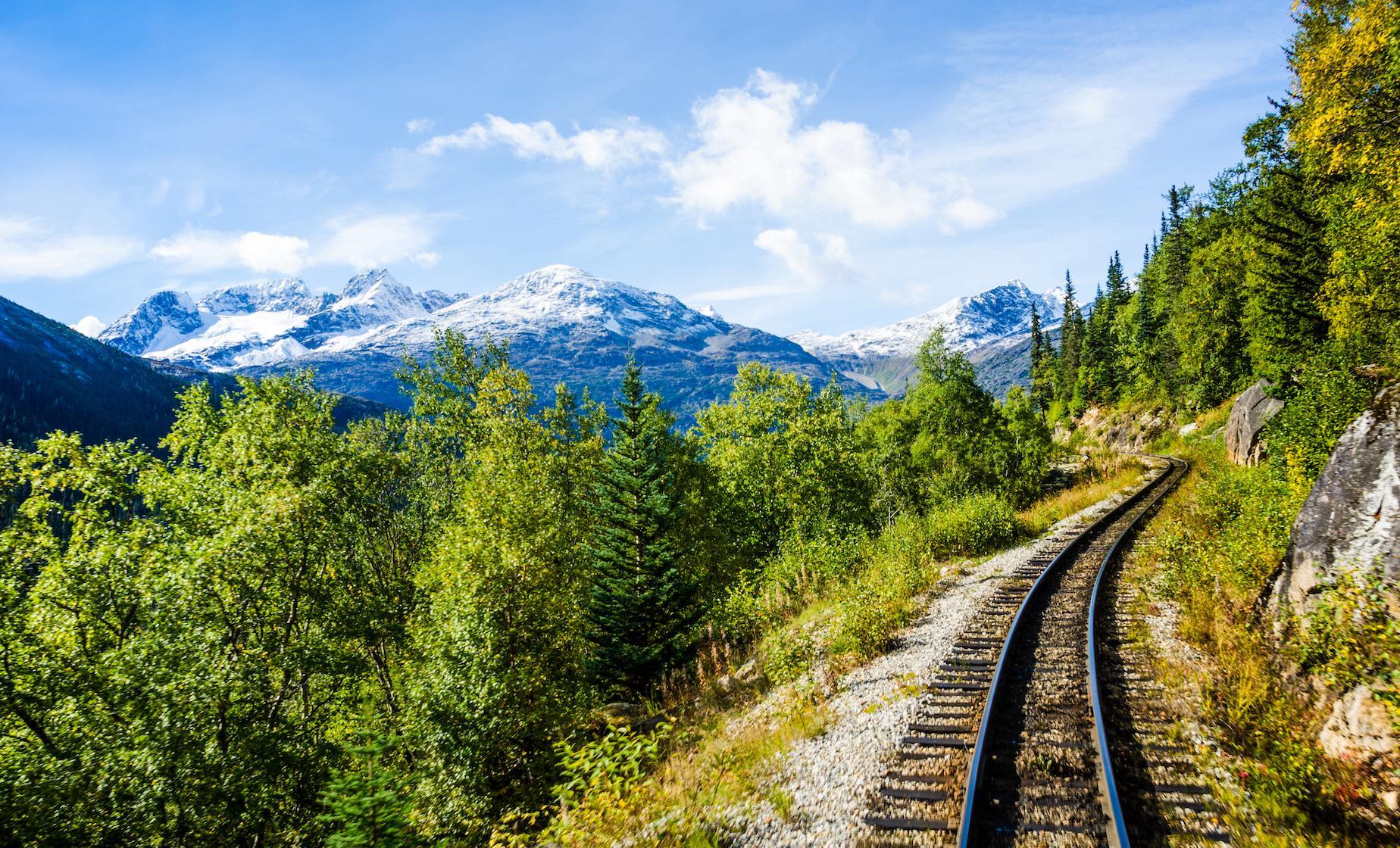 white pass scenic railway and bus tour