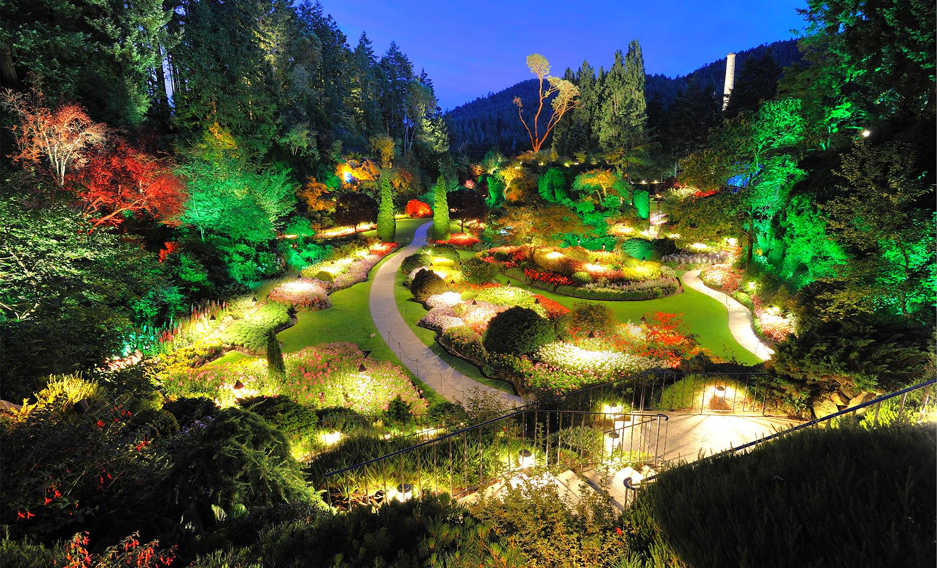 Butchart Gardens Illumination Cruise Excursion in Victoria, BC