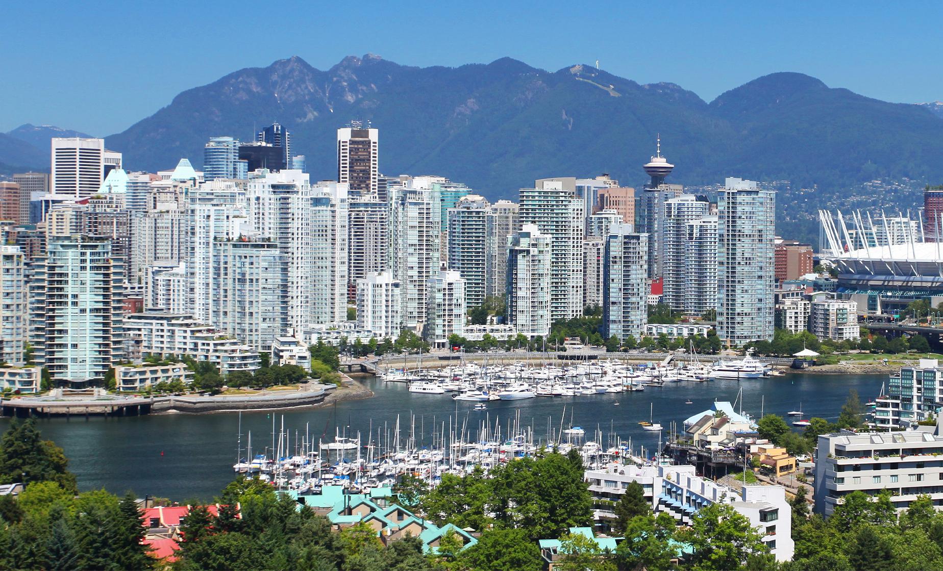 Post Cruise Highlights in Vancouver (English Bay, Vancouver Harbor)