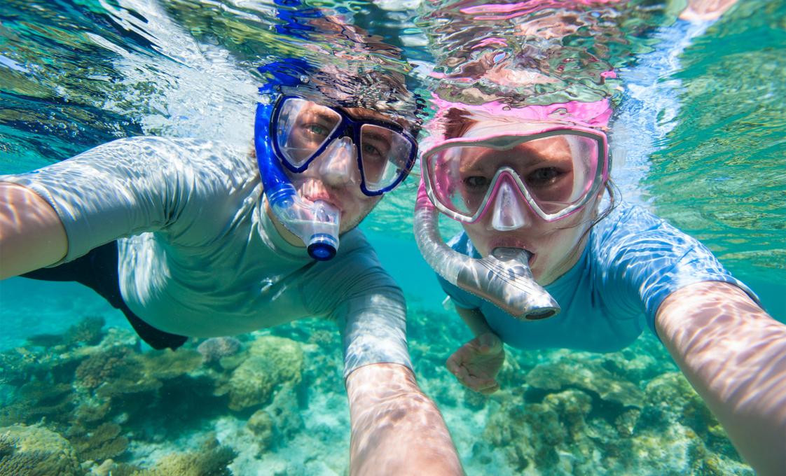 Glass Bottom Boat And Snorkel