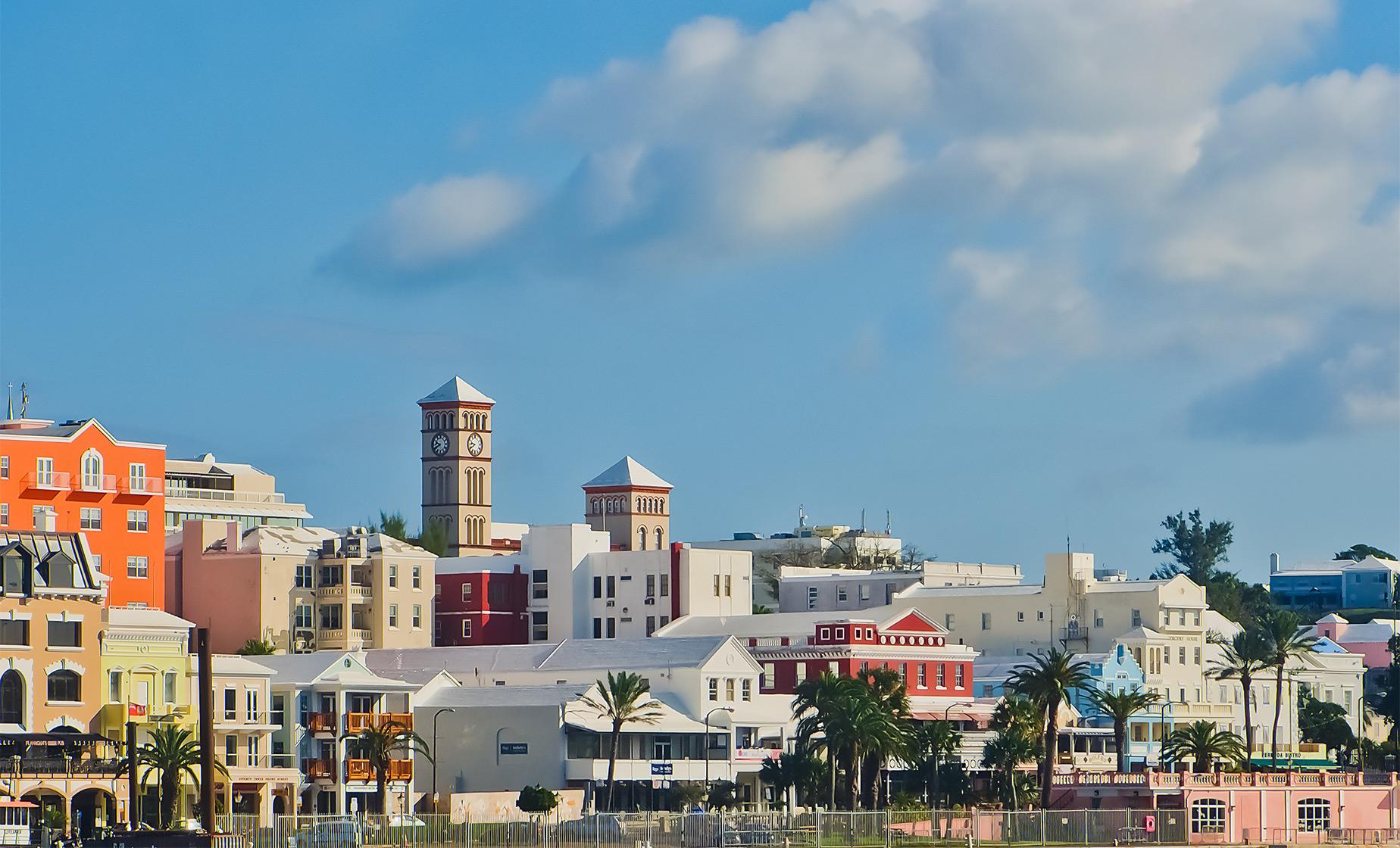 bermuda shopping near cruise port