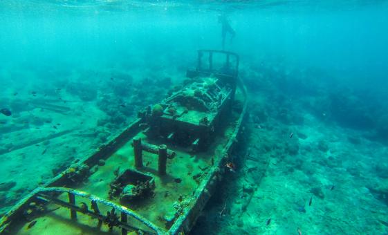 Aquatour Boat Tour and  Shipwreck Snorkeling in Curacao (Fort Beekenburg, Tafelberg, Caracas Bay)