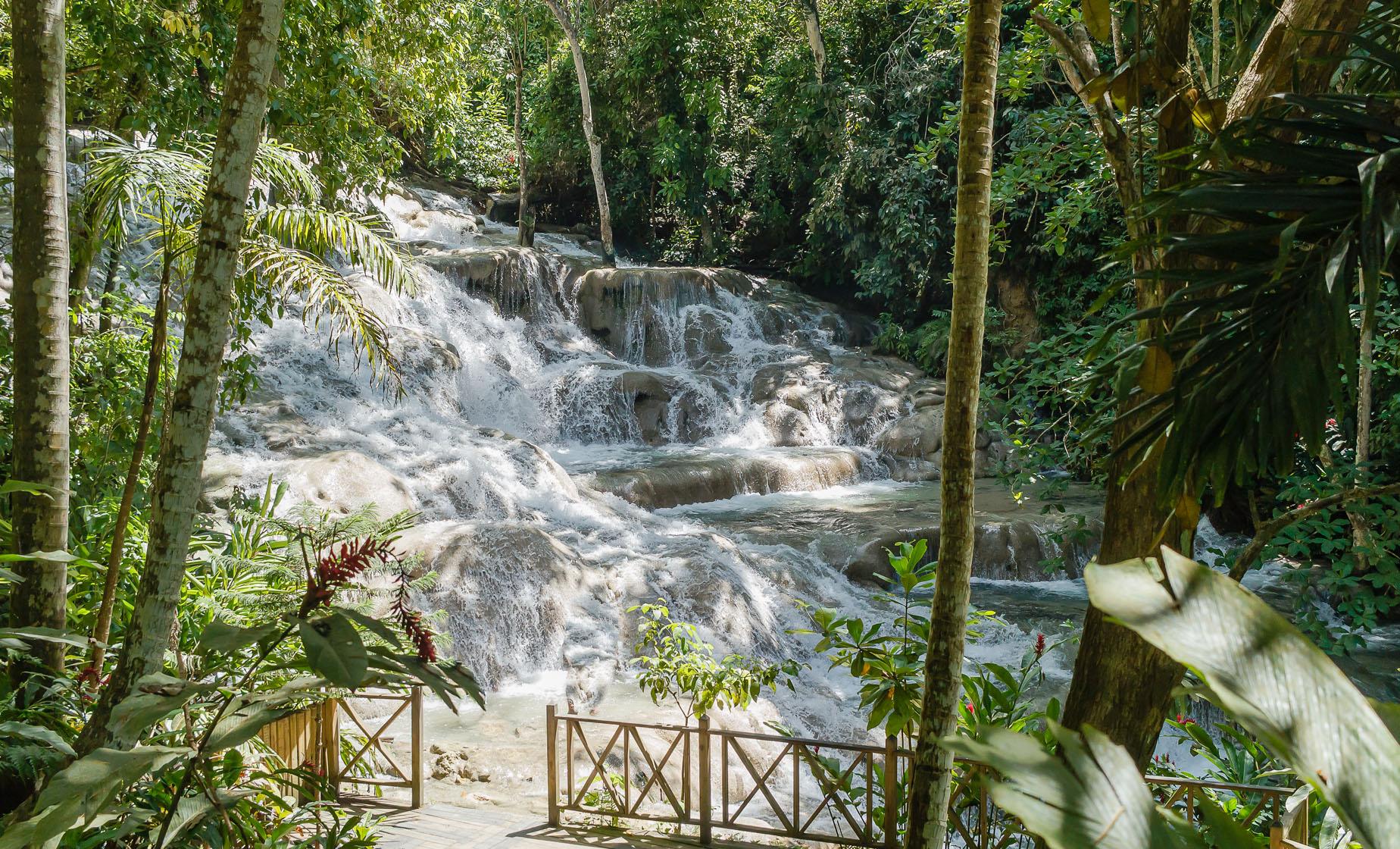 Dunn's River Falls and Shopping in Ocho Rios