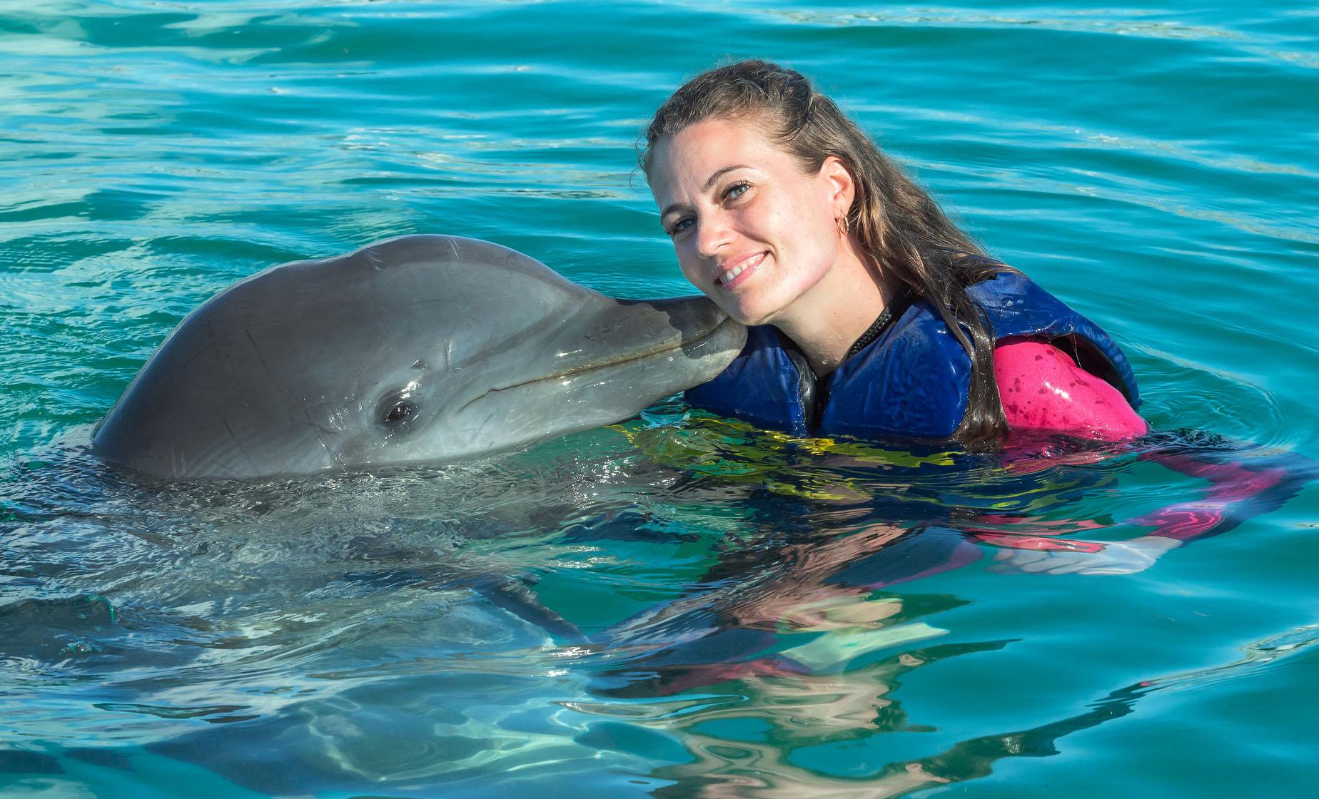 Atlantis Dolphin Cay Shallow Water Interaction with Aquaventure & Lunch