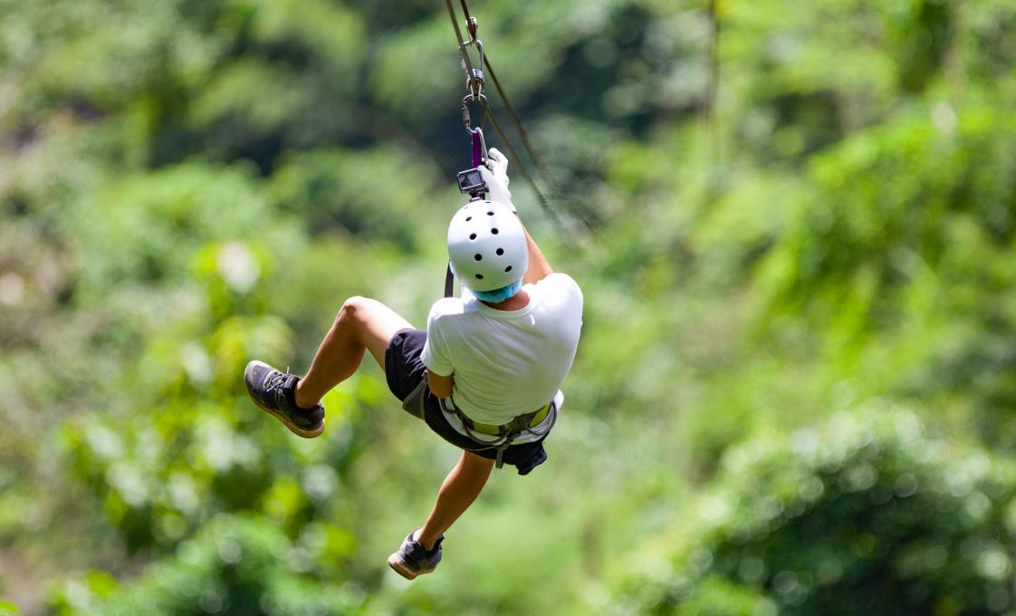 Roatan Zip, Eco Walk And Beach Break