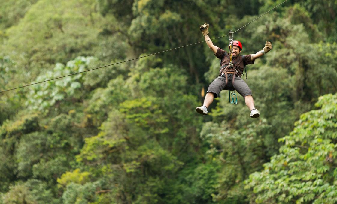 Zip Line And Glass Bottom Boat Combo