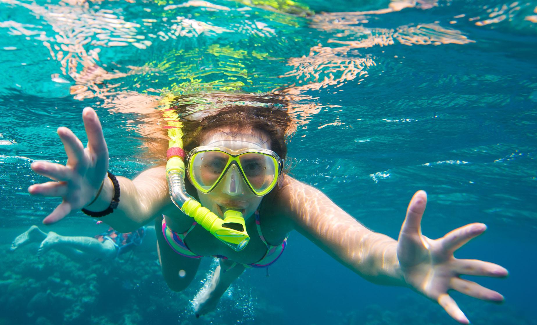 Kayaking & Snorkeling Port Trip in St. Lucia to Roseau River & Marigot Bay