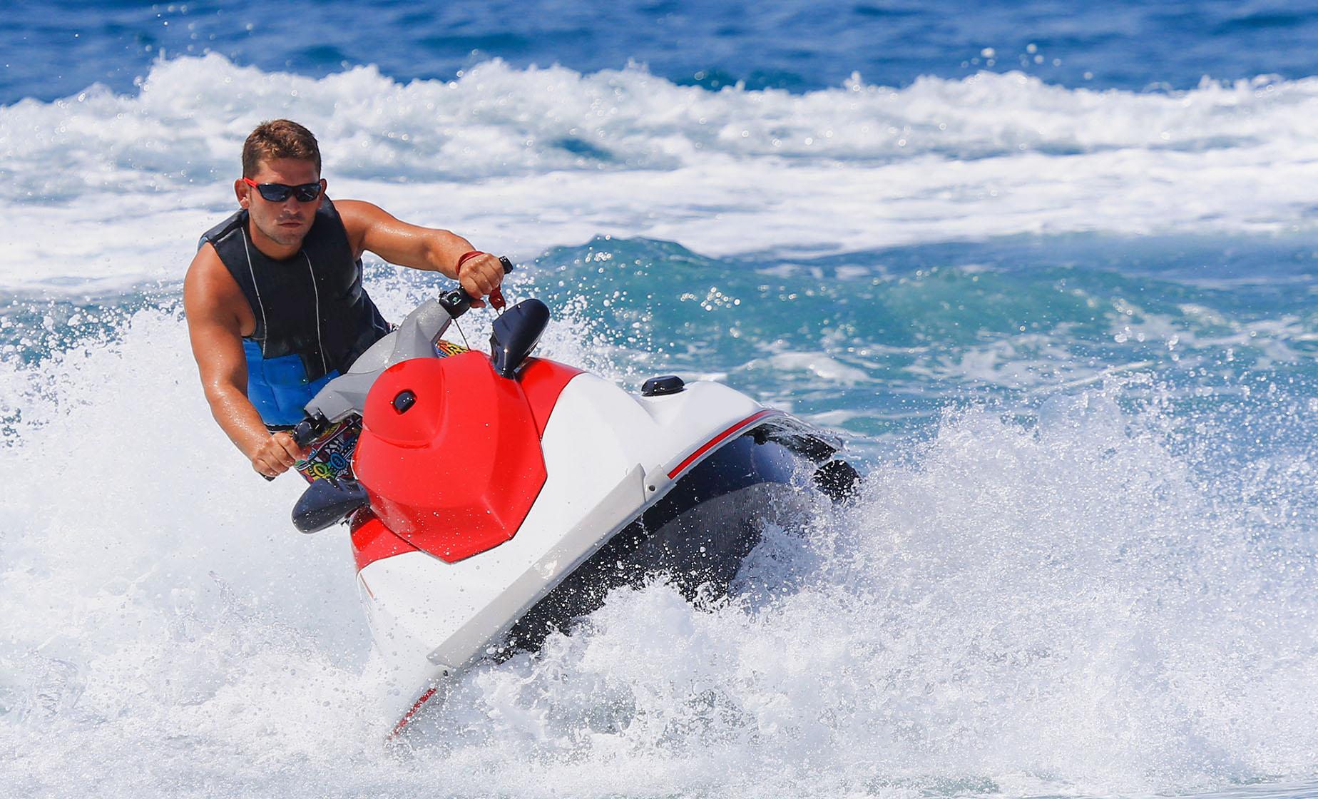 Jet Ski Adventure St Maarten Shore Excursion Caribbean Cruise Tours