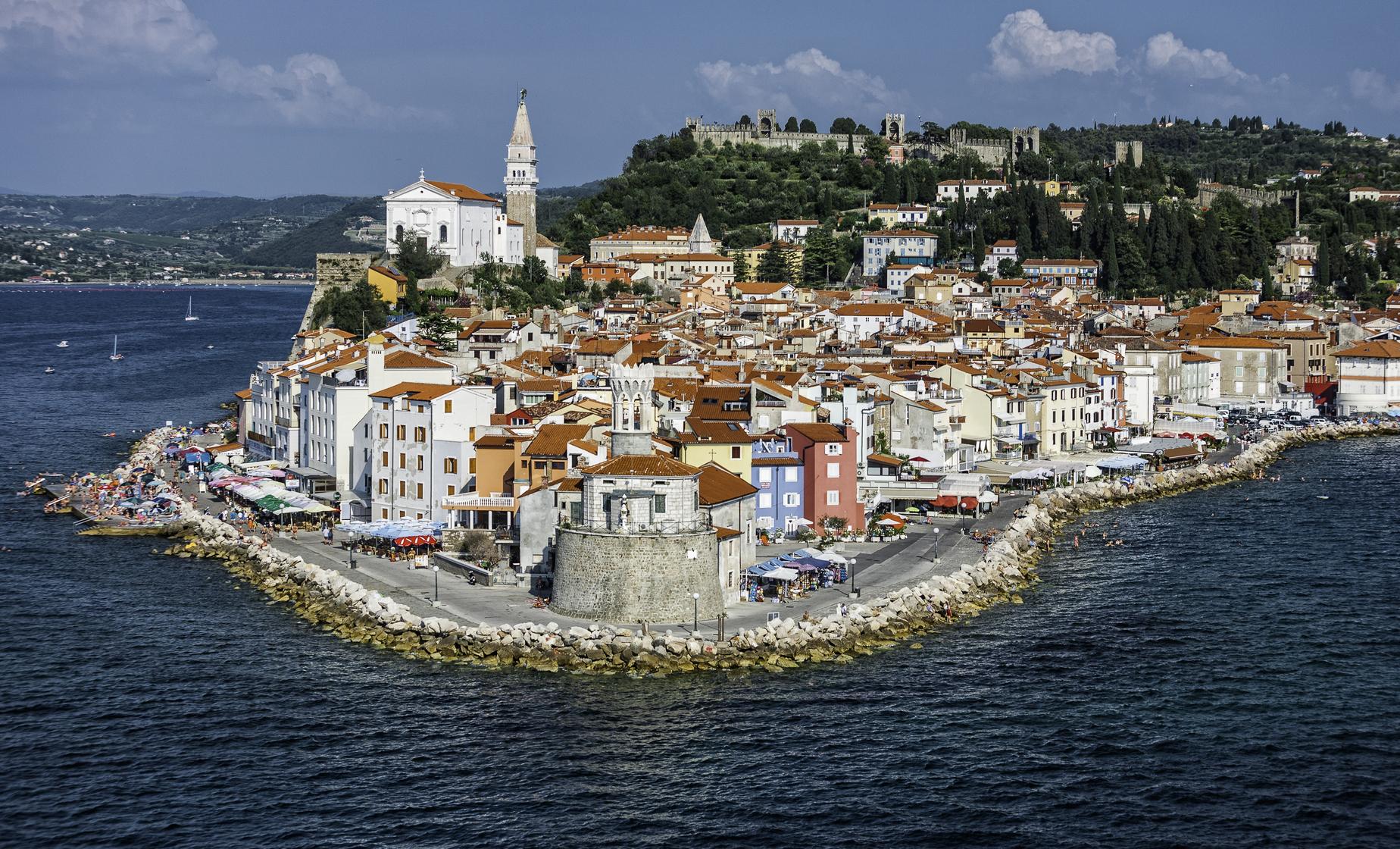 alene Making Orator Trek historic town of Piran, plus Slovenian coast | Beautiful Koper tour