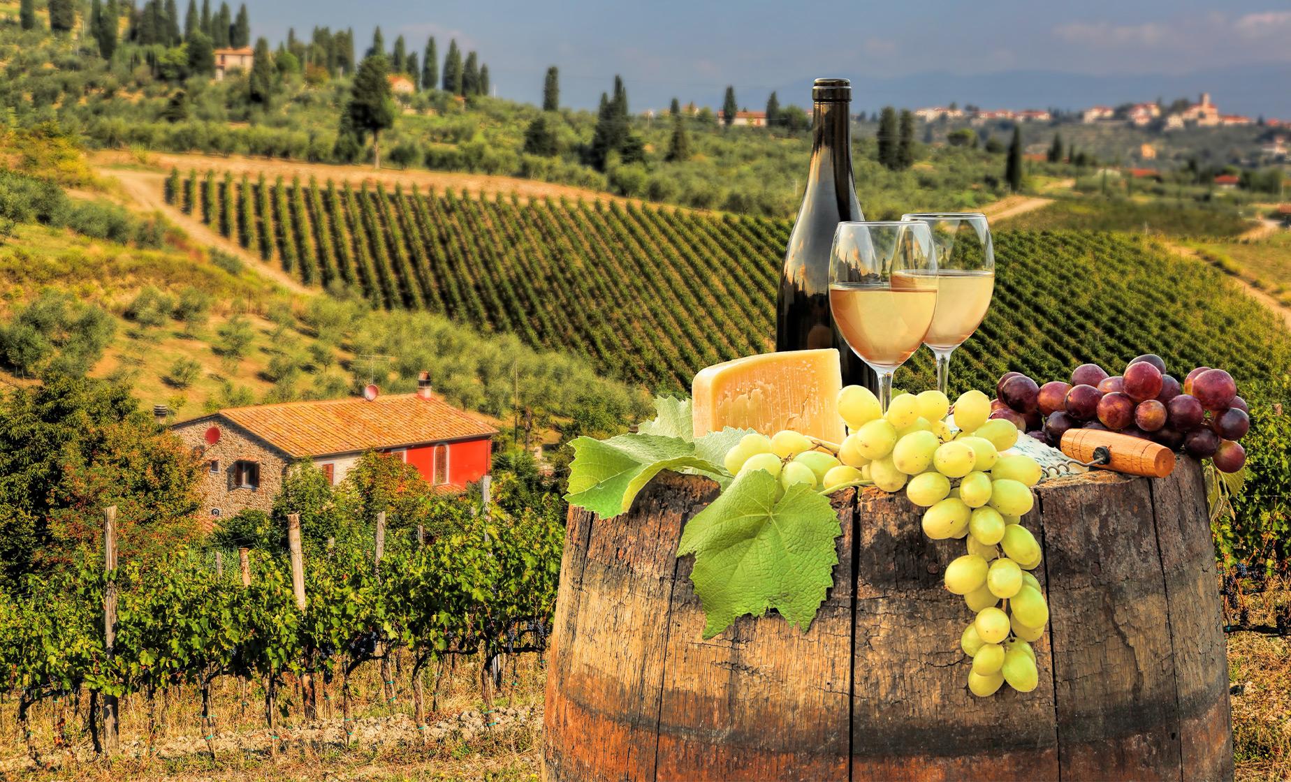 wine tour san gimignano