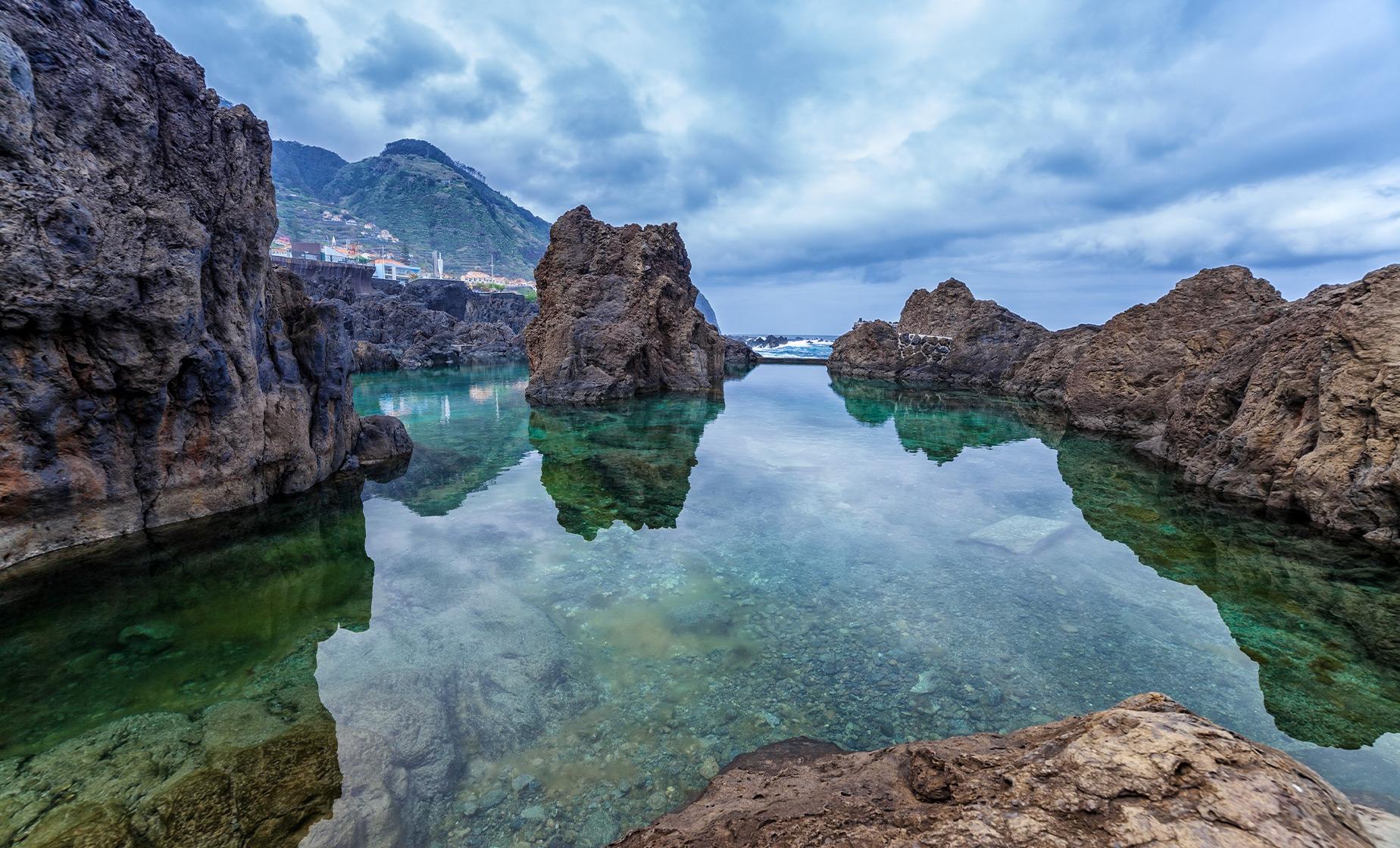 West Madeira Volcanic Lava Pools