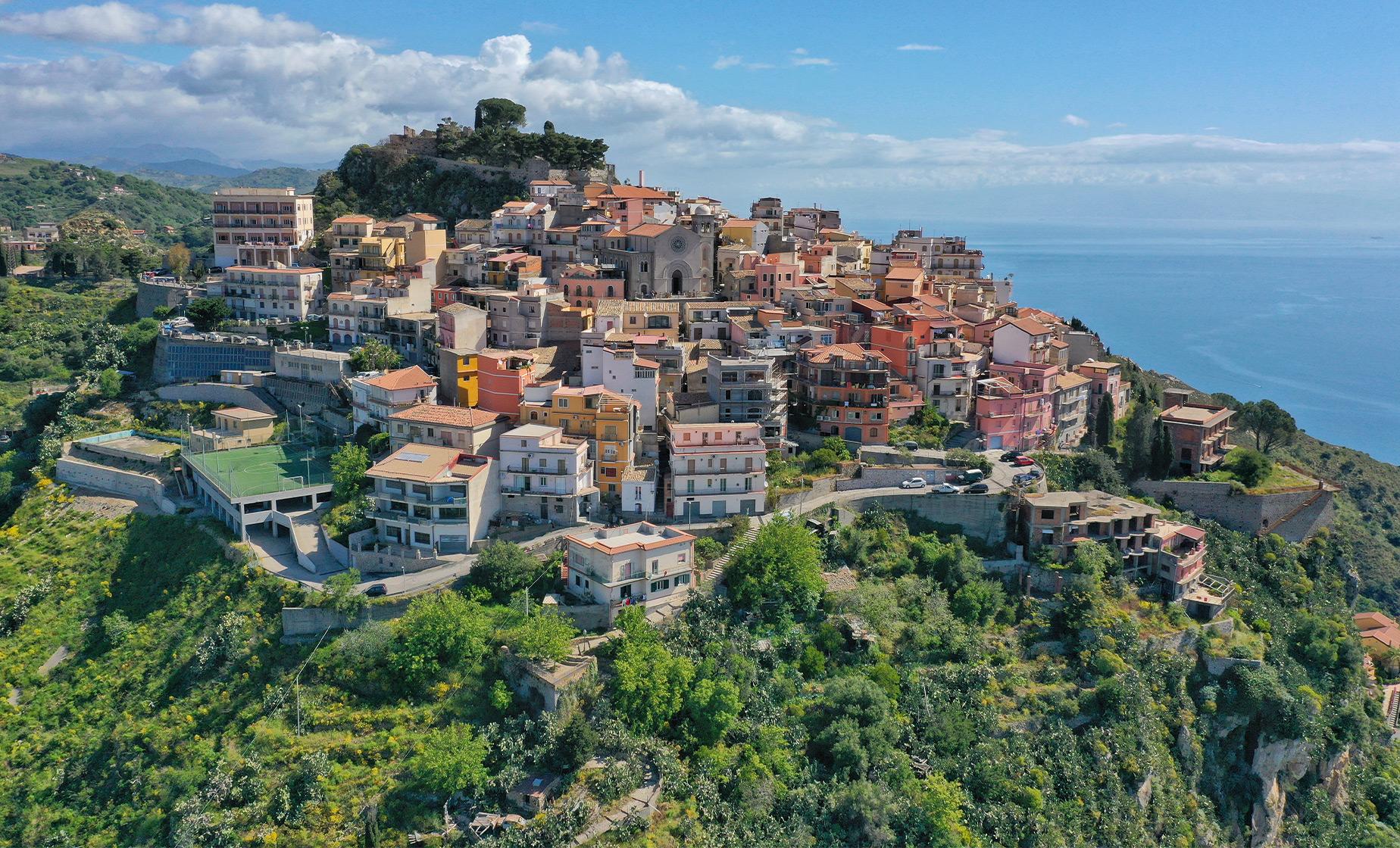 Castelmola and Taormina