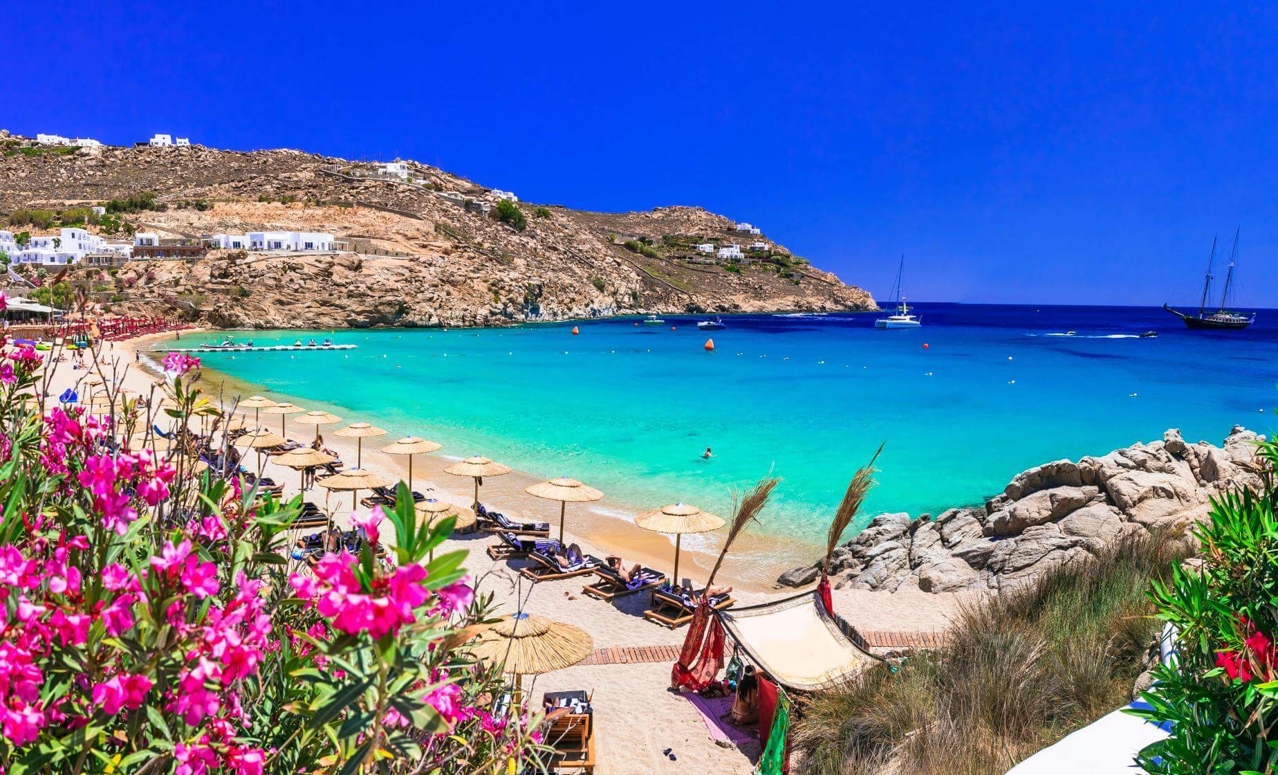 Mykonos Beaches Near Cruise Port Specrizy
