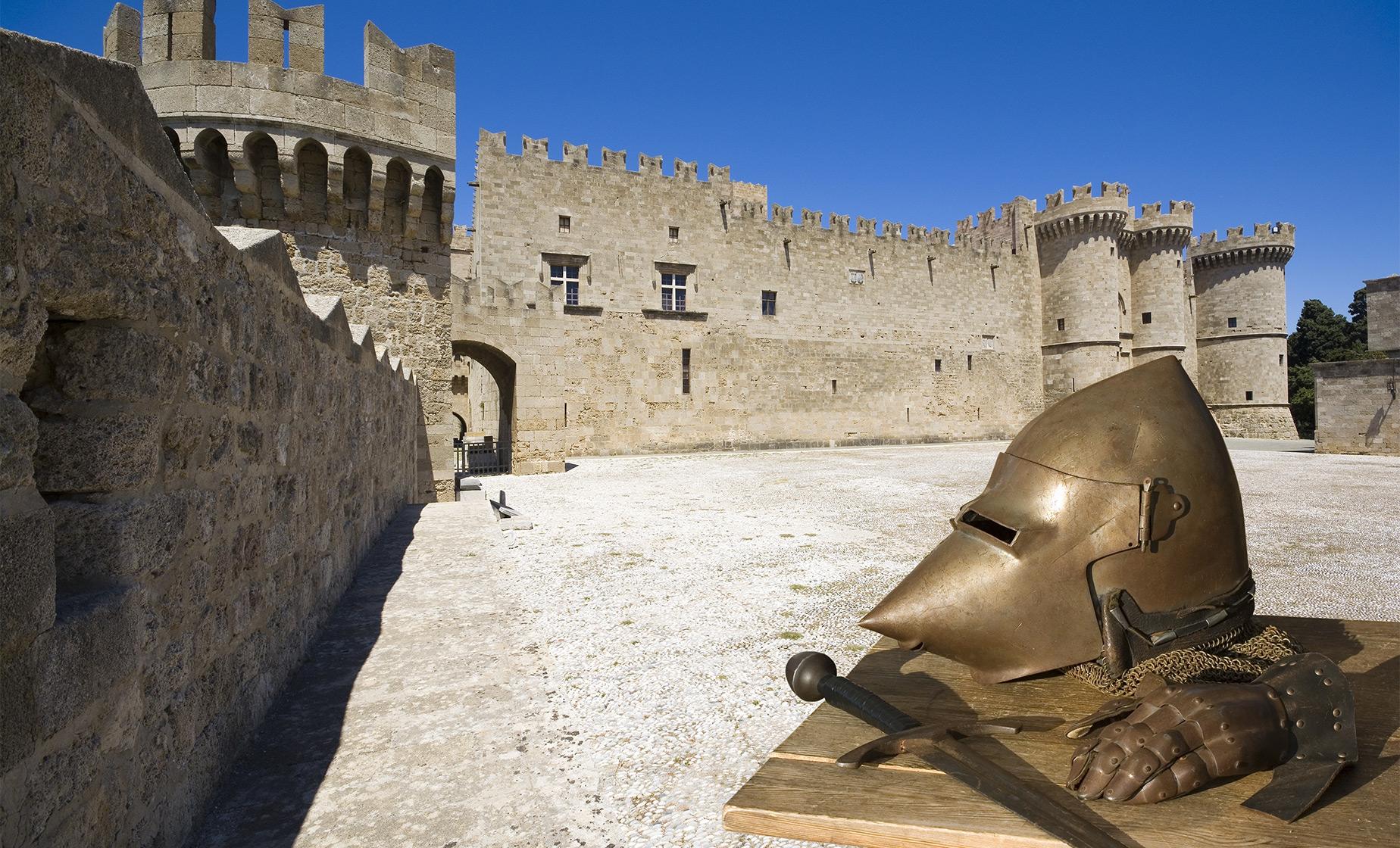 Palace of the Grand Masters, Medieval Old Rhodes Town