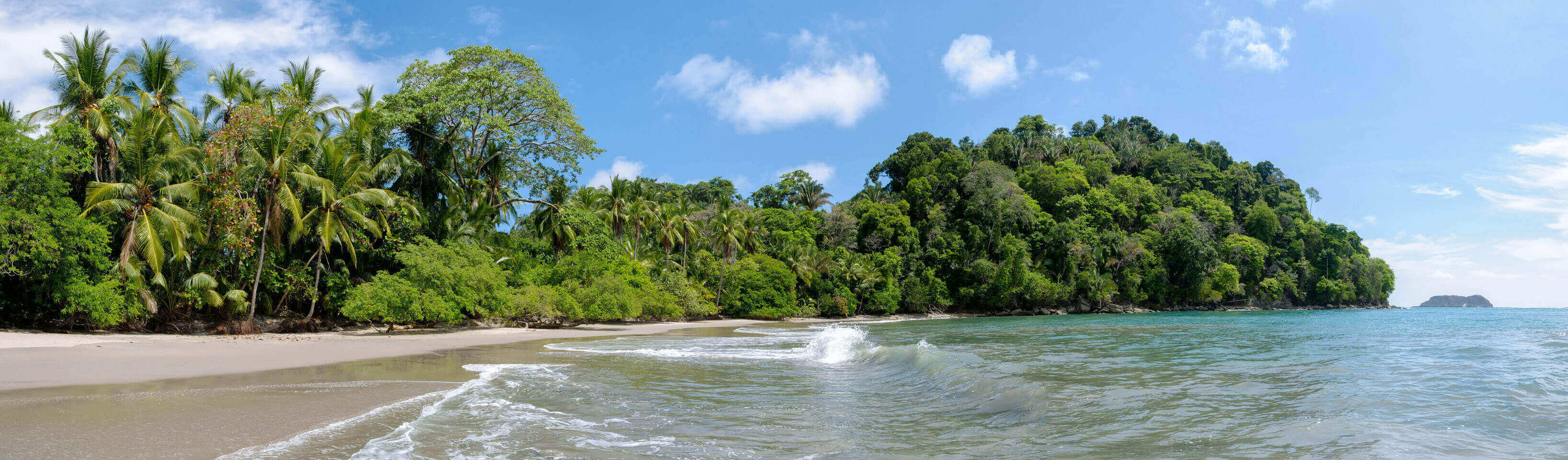 Beach in Manual Antonio National Park, Costa Rica.