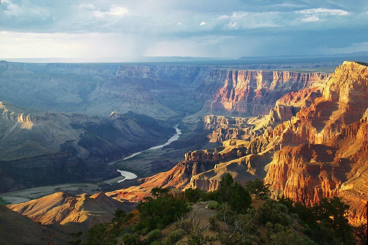 Grand Canyon National Park overlook.